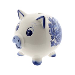 Piggy bank Delft blue windmill classic large Piggy bank Delft blue windmill classic large