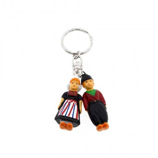 Schlüsselanhänger holland bauer und frau 5 cm schlüsselanhänger holland souvenirs nederlandse geschenken Schlüsselanhänger holland bauer und frau 5 cm