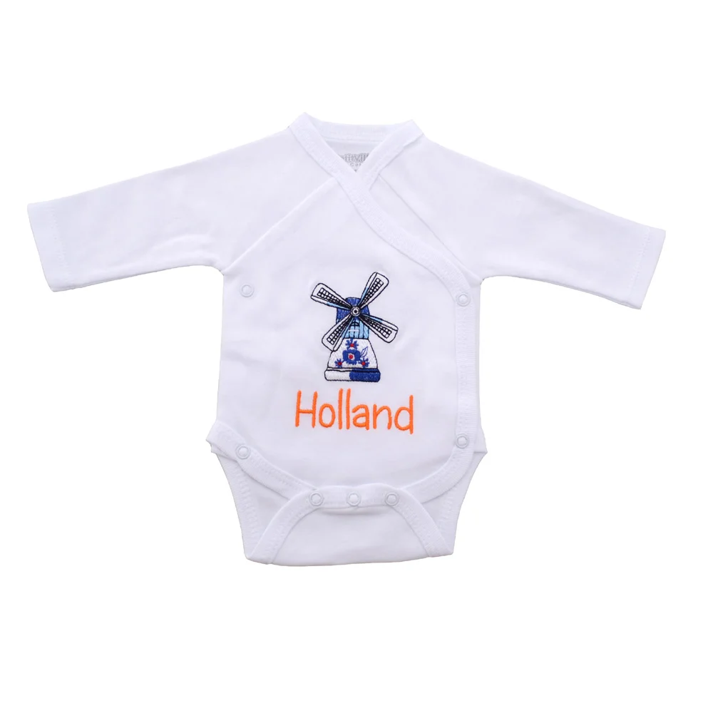 Baby en Kind Baby romper molen Holland kleur