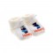 Baby slofjes kussend paar Holland kleur