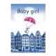 Baby-Geschenkpaket Baby girl. Dieses Geschenkset ist ein originelles Holland-Umstandsgeschenk für die Kleinen und ihre Eltern