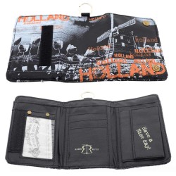 Robin Ruth - Kelly Wallet - Holland mill navy black orange Robin Ruth - Kelly Wallet - Holland mill navy black orange