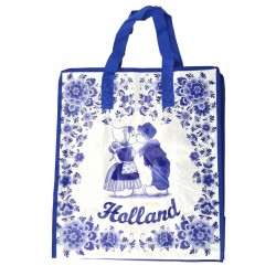 Big shopper Delfter Blau küssendes Paar Big shopper Delfter Blau küssendes Paar