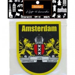 Sticker Amsterdam stadswapen Sticker Amsterdam stadswapen