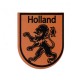 Selbstklebender Vinylaufkleber Holland Löwe orange