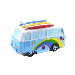 Spardose VW Bus PEACE blau Spardose VW Bus PEACE blau