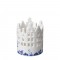 Tea light holder Delft Blue houses small