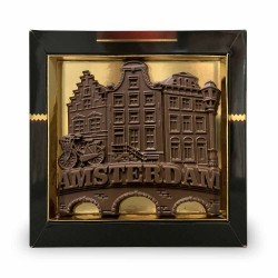 Chocolate gift Amsterdam canals milk