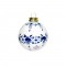 Royal Delft - Traditionelle Weihnachtskugel klein 5 cm