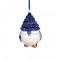 Christmas pendant Christmas troll delft blue gold