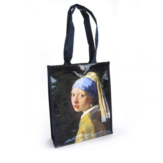 Prachtige Käufer hatten eine hohe Qualität durch Druck von der Meisje mit dem Gegenstück, dem wundervollen Meisterwerk der Delftse-Kunst von Johannes Vermeer