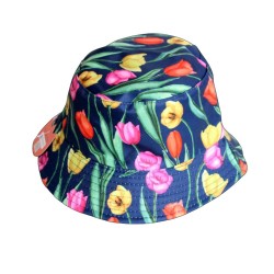 Fischerhut Bucket Hat Tulpen Dunkelblau Fischerhut Bucket Hat Tulpen Dunkelblau