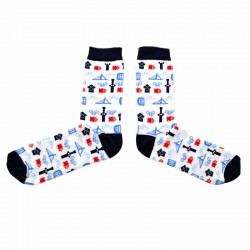 Socks rotterdam icons blue 41-46 Socks rotterdam icons blue 41-46
