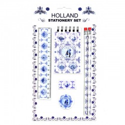 Schreibwarenset holland delfter blau 6-teilig Schreibwarenset holland delfter blau 6-teilig