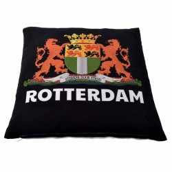 Kissenbezug wappen von rotterdam schwarz Kissenbezug wappen von rotterdam schwarz