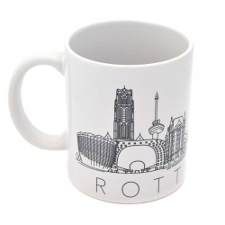 Becher rotterdam skyline strichzeignung Becher rotterdam skyline strichzeignung