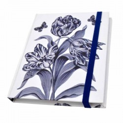 Notizbuch delfter blau tulpen schetterlingen Notizbuch delfter blau tulpen schetterlingen