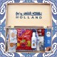 Luxury Holland gift package consisting of a wooden box filled with typical Dutch products
