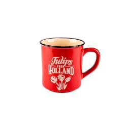 Camp mug Holland tulips red small Camp mug Holland tulips red small