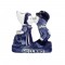 Magnet Delft blue kissing couple Holland