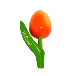 Magnet Holz Tulpe Holland orange Magnet Holz Tulpe Holland orange