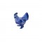 Miniatur huhn Delfter Blau