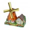 Poldermühle Holland Keramikfarbe 14 cm