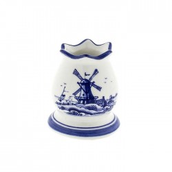 Cocktail stick holder windmill Delft blue tulip Cocktail stick holder windmill Delft blue tulip