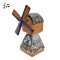 Molen muziek Delfts blauw Holland polychroom