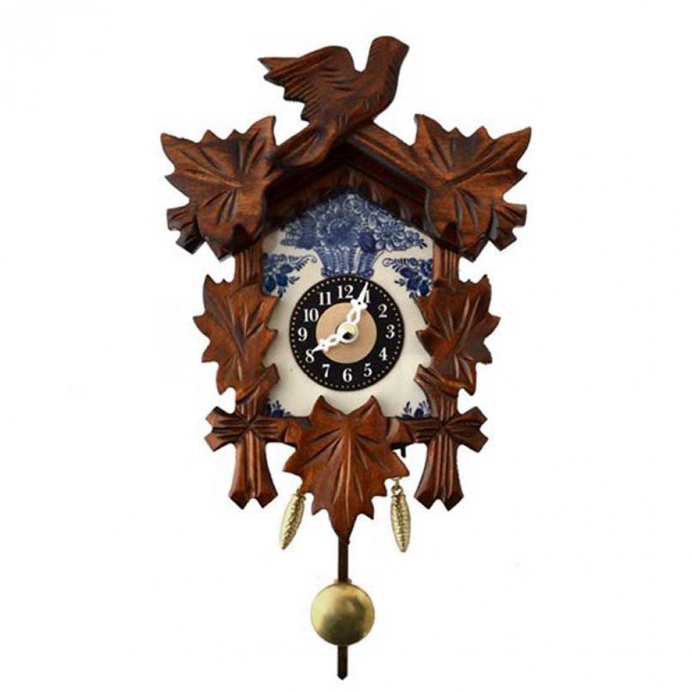 klokken en uurwerken Pendule klok delfts blauw mand kopen