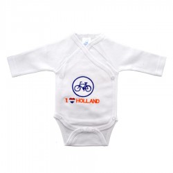 Baby Strampler fahrrad I love Holland Baby Strampler fahrrad I love Holland