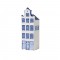 Haus Grachtenhaus Halsgiebel Delfter Blau #2
