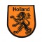 Gestickten ärmel emblem holland flagge orange