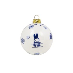 Royal Delft - Miffy Christmas Ball Delft Blue Royal Delft - Miffy Christmas Ball Delft Blue