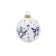 Bringen Sie Charakter, Mut und Tradition in Ihren Weihnachtsbaum mit diesem auffälligen Schiffmacher Royal Blue Tattoo Weihnachtsornament von Royal Delft. Dieses einzigartige Ornament ist Teil der legendären Zusammenarbeit zwischen Henk Schiffmacher, dem 