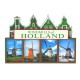 magneet holland molens 4 luik windmills of holland mdf