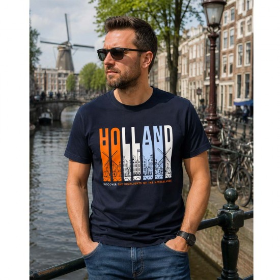discover the highlights of the netherlands navy t-shirt holland unisex