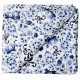 Luxurious tablecloth with a beautiful print of Delft blue flower motif. Complete the kitchen with beautiful Delft blue kitchen textiles