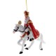 Saint nicholas on horse 10 x 11 cm