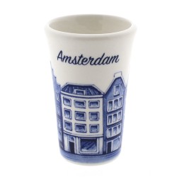 Schnapsglas Delfter blaue Grachtenhäuser Schnapsglas Delfter blaue Grachtenhäuser