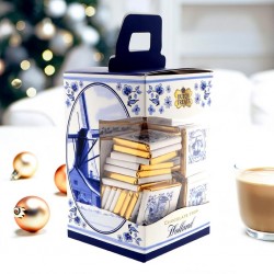 Delfter Blau Fliesen Neapolitanische Pralinen Geschenk Delfter Blau Fliesen Neapolitanische Pralinen Geschenk