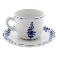 Tasse mit Untertasse Delfter Blau niederländische Windmühle klassisch Tasse mit Untertasse Delfter Blau niederländische Windmühle klassisch