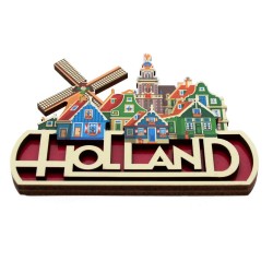Magnet MDF Comic Holland Magnet MDF Comic Holland