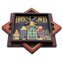 Magnet MDF Holland Vintage Octagon Farbe Magnet MDF Holland Vintage Octagon Farbe