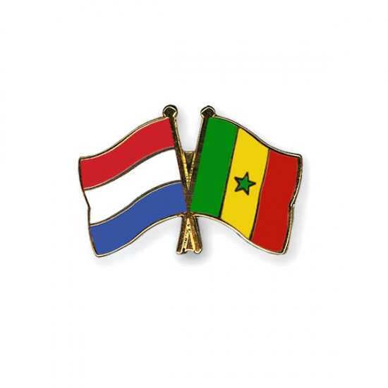 Anstecknadel Fahnennadel Freundschaftsnadel Ländernadel Ländernadel Niederlande - Senegal