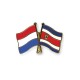 Anstecknadel Fahnennadel Freundschaftsnadel Ländernadel Ländernadel Niederlande - Costa Rica