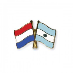 Lapel pin flag pin Netherlands - Argentina Lapel pin flag pin Netherlands - Argentina
