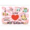 Postkarte Liebe Rotterdam Symbole