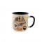 Mug cup vintage Rotterdam city ornaments small white gift