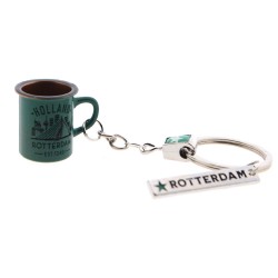 Sleutelhanger Rotterdam camp mok groen